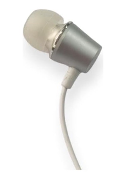 çok sağlam metal uçlu kulak ıçi metal jack lı çivi jack kablolu mikrofonlu telefon kulaklığı - tam bir performans ürünü harika kampanya !!!!!!! (ınci beyaz 50) fiyatları