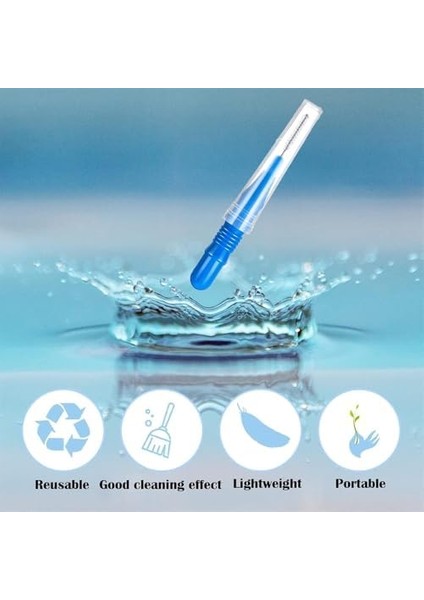 Bolivia&apos;s Diş Arası Fırçası, 50 Adet Diş Ipi Başlıklı, Hijyenik Diş Temizleme Aracı, Yumuşak Kıllı 360° Bükülebilir Diş Ipi, Braces Fırçası, Ağız ve Diş Hijyeni Için Diş Temizleme Fırçası fiyatları