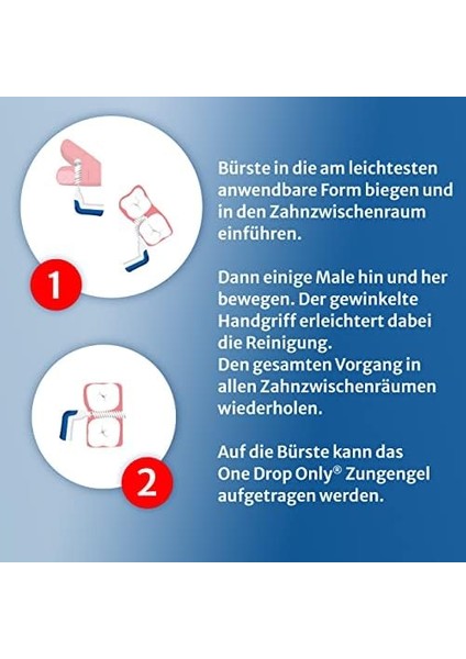 One Drop Only® - 8&apos;li Blister Diş Fırçası 0,7 mm (Beden L) / Ara Diş Temizliği Için Interdental Fırça/diş Fırçaları Sayesinde Daha Iyi Ağız Hijyeni fiyatları