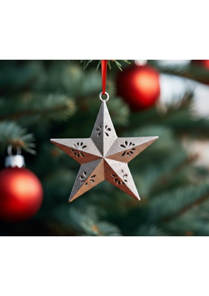 Noel Ağacı Yıldız Süsü