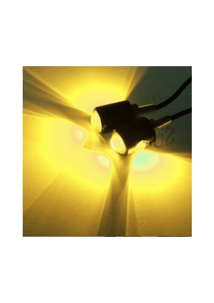 Motosiklet Sinyal Takımı - Sarı LED
