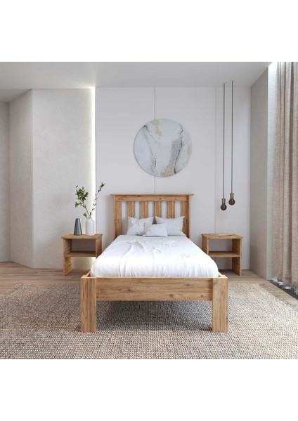 Shark New Atlantik Mdf 2 Kmdn Set Karyola | Kolay Kurulum