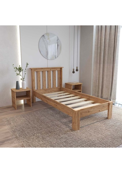 Shark New Atlantik Mdf 2 Kmdn Set Karyola | Kolay Kurulum modelleri