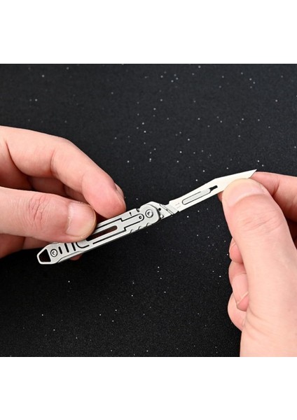 Katlanabilir Mini Neşter 11 Numara (10 Adet Yedek Bıçaklı) modelleri