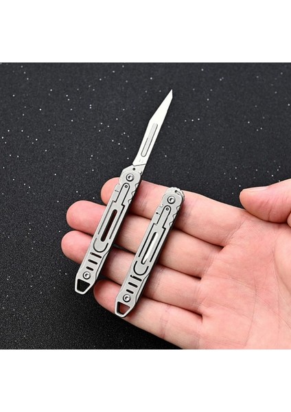 Katlanabilir Mini Neşter 11 Numara (10 Adet Yedek Bıçaklı) fırsatları