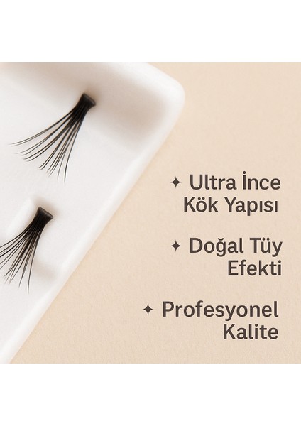 RO96 Flare Medium Takma Kirpik 60’lı Set – Doğal & Yoğun Etki modelleri