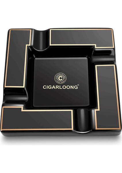 Cigarloong Seramik Puro Küllüğü Siyah 4lü