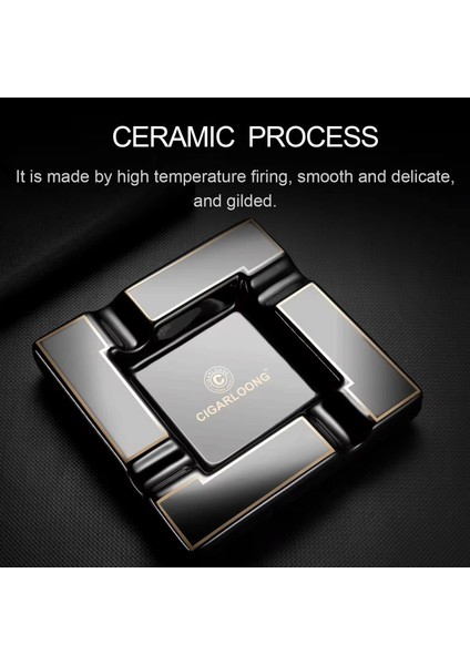Cigarloong Seramik Puro Küllüğü Siyah 4lü fiyatları