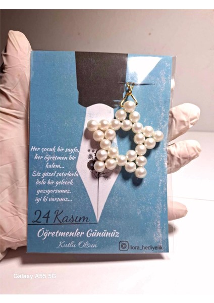 Öğretmenler Günü Hediyesi Kart ve Anahtarlık