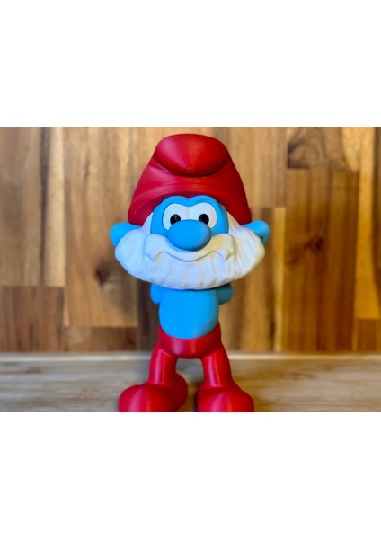 Şirinler-Şirinbab Figürü21 cm Boyutunda Dayanıklı Malzeme fırsatları