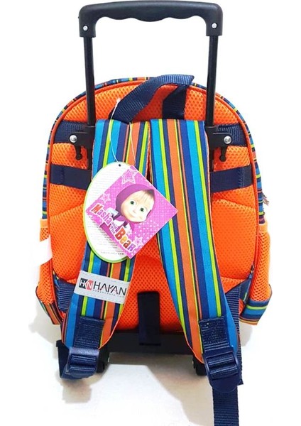 Masha And The Bear Çekçekli Anaokulu Çantası modelleri