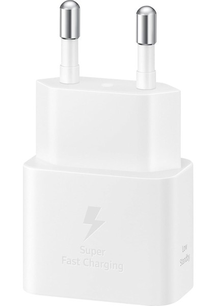 25W USB C Şarj Cihazı Şarj Cihazı Beyaz