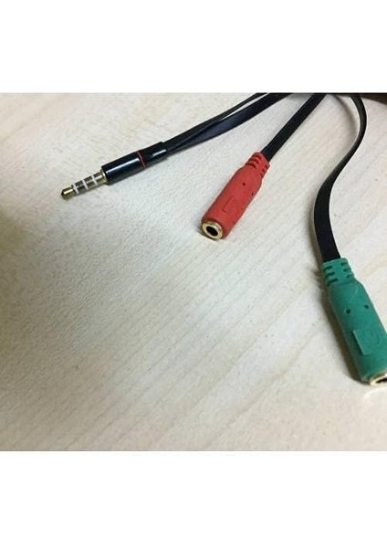 Kulaklık Mikrofon Ayırıcı Aparat 3.5mm Headphone Mic Audio 1 Erke fiyatları