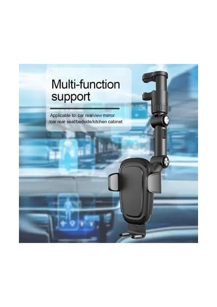 Dikiz Aynası Araç Cep Telefonu Tutucu, 360 Derece Dönebilen Dikiz Aynası Cep Telefonu Tutucu, Araba, Çalışma Masası, Yatak Için Çok Fonksiyonlu Cep Telefonu Tutucu 059 modelleri