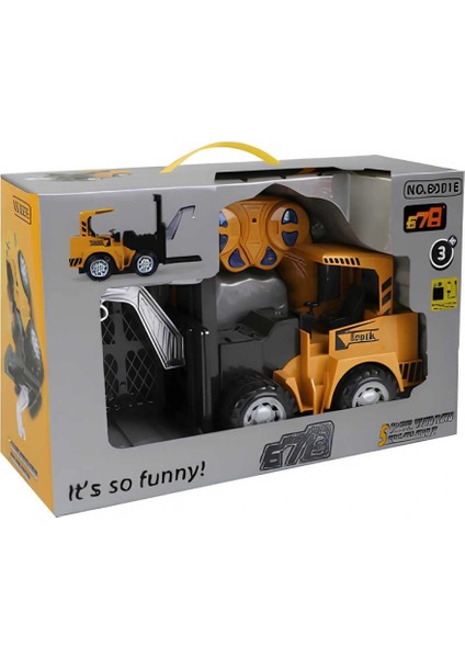 678 Uzaktan Kumandalı Şarjlı Forklift indirimleri