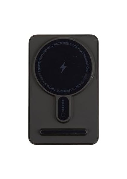 ile Uyumlu Powerbank Spunk Serisi Standlı Şarj ve Pd Hızlı Şarj Özellikli 15W 5000MAH Yeşil modelleri