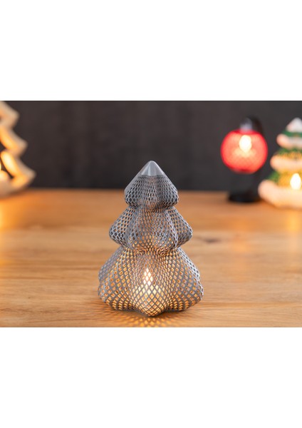 Örgü Noel Ağacı (Tea Light Hediyeli) indirimleri