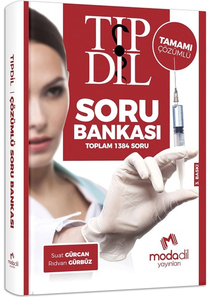 Modadil Tıp Dil Tamamı Çözümlü Soru Bankası