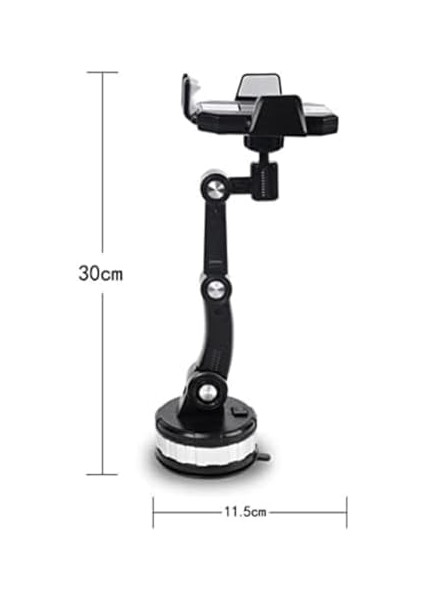 Jel Vantuzlu Takılabilen Güçlü 360 Derece Dönebilen Ayarlanabilir Araç Içi Vantuzlu Telefon Tutucu fiyatları