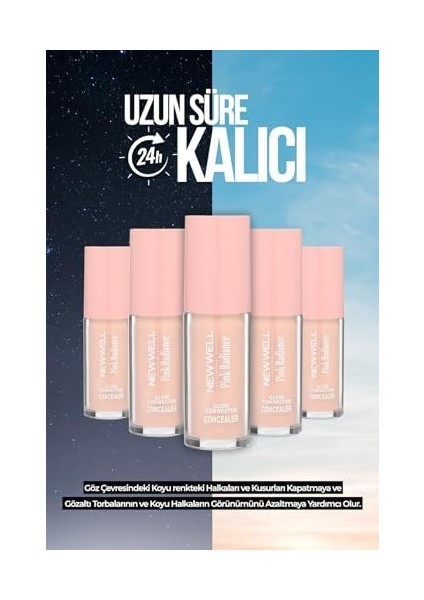 New Well Glow Corrector Concealer Pink