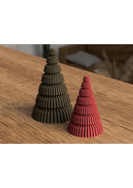 Japandi Noel Ağaçları 2 Li Set fiyatları