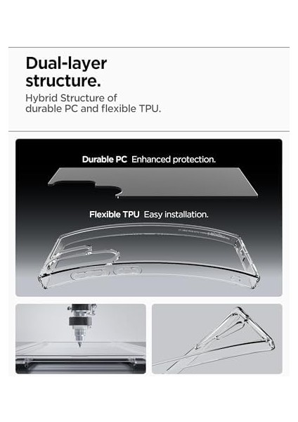 S25 Ultra Ince Kılıf Ultra Sararma Karşıtı Duraclear™ Hava Kanalı Teknolojisi™ Askeri Sınıf Koruma Crystal Clear Şeffaf Kapak - ACS08961 fiyatları