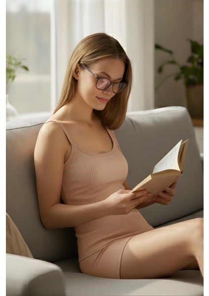 Kadın Raporlu Kumaş Dantel Şeritli Askılı Atlet | Kadın Atlet fırsatları