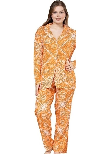 Yaren Collection Pamuklu Kadın Pijama Takımı Uzun Kollu Nefes Alan Esnek ve Konforlu Ev Giyim S/2xl fiyatları