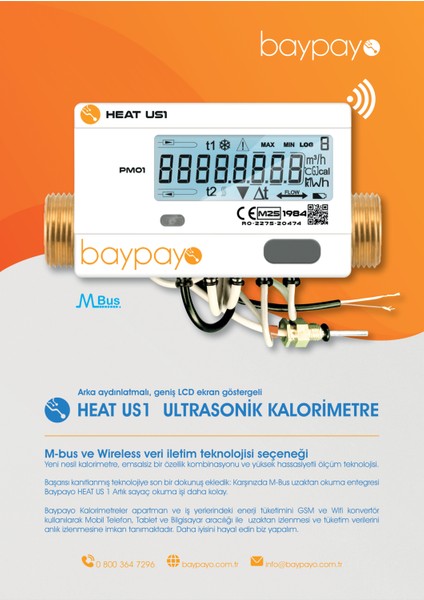 Heatus1 Kablolu(M-Bus)