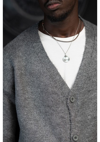 Oversize V Yaka Düğme Kapamalı Salaş Model Hırka fırsatları