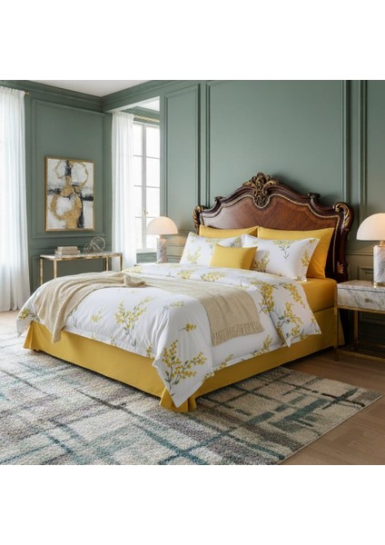 Desenli Nevresim Takımı