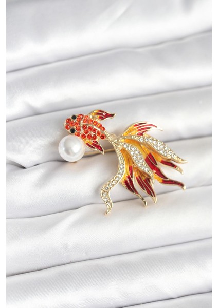 Japon Balığı Broş