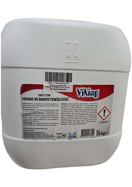 Viking Fayans ve Banyo Temizleyici 20 Litre