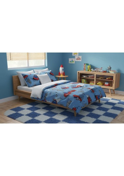 Desenli Nevresim Takımı