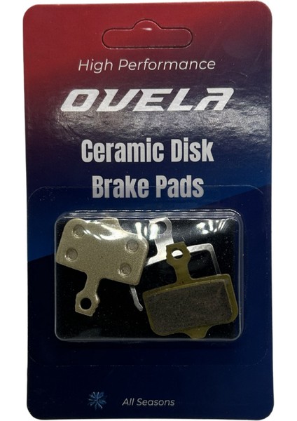 Seramik Nutt Hidrolik [1ÇİFT] Fren Balata Onvo Rx4/Rx5 Uyumlu