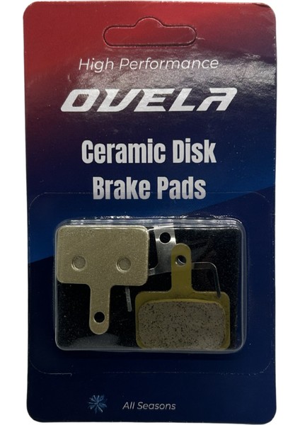 Bisiklet & Scooter Seramik [1ÇİFT] Fren Balatası Kare ( Gorilla G3 / Mb8 Pro / Rks NE10 / Rz6 ) Uyumlu M04