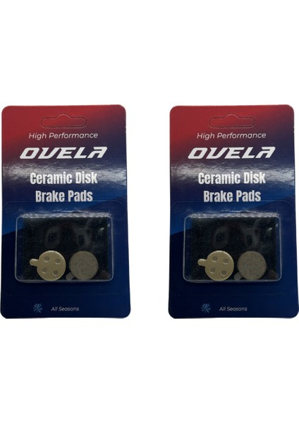 Onvo Scooter 011 & 012 Plus & V12 Uyumlu Seramik Uzun Ömürlü [2ÇİFT] Fren Balatası M16
