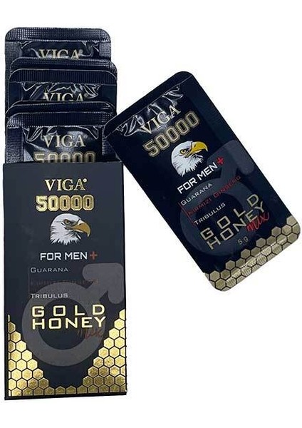 Vigâ 100ML Jely Yurtdışından Ithal Gold Paket 1 Kutu 7 Adet Orjinal Geciktirici2 Sertleştirici1 Performans5 Guc7 VIAGRA11