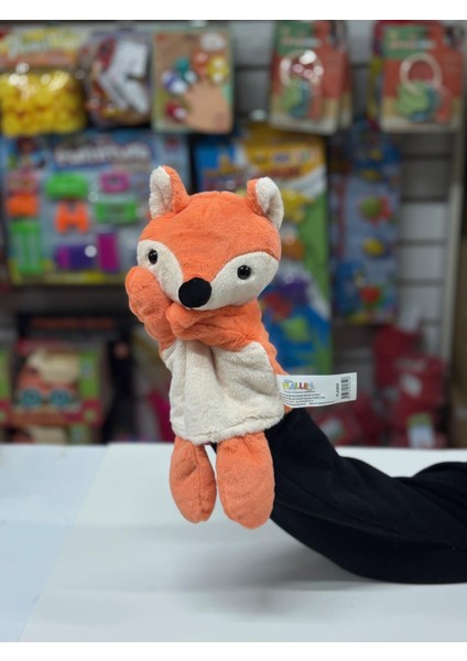 Peluş 25 cm El Kuklası Turuncu Tilki fiyatları