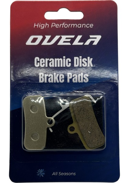 Scooter 4 Piston Nutt Fren Balatası - Dualtron Thunder 3 / x Limited Uyumlu - Saint D03S Muadili M13 [1ÇİFT]