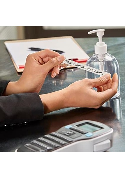 Lm 160 Elektronik Etiketleme Makinesi - 6/9/12 mm D1 Şeritlerle Uyumlu Kullanım modelleri