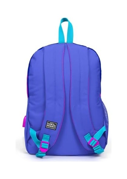 Sport Lacivert Pembe Okul ve Günlük Sırt Çantası - Dört Gözlü - USB ve Aux Soketli fiyatları
