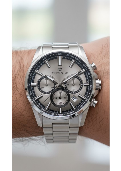 Gümüş Çelik Kordon Erkek Kol Saati SC370S-03SS