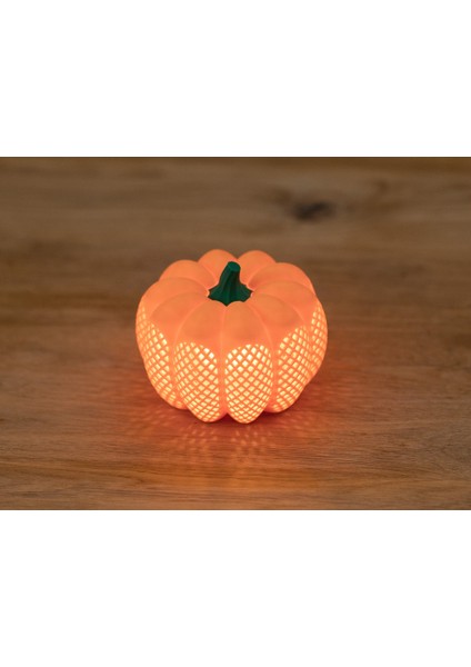 Modern Balkabağı Dekor ( Tealight Hediyeli) fırsatları