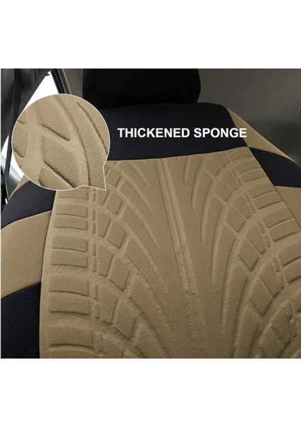 Araba Koltuk Kılıfları, Nefes Alabilen Polyester Araç Koltuk Koruyucuları, Kaymaz Bölünmüş Oto Yastık Kılıfı Universal fiyatları