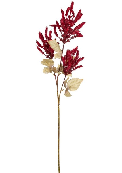 Yapay Çiçekli Bitki Pampas Bordo 90 Cm.