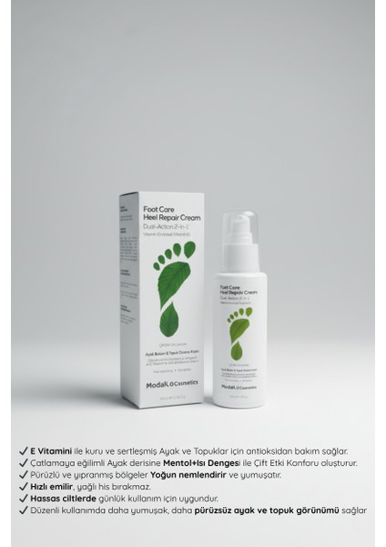 Ayak Bakım ve Topuk Çatlak Kremi - Foot Care Heel Repair Cream fırsatları