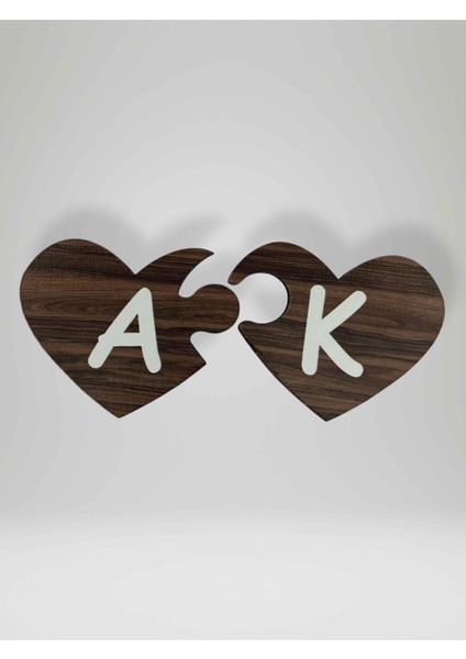 K Harfi (Sağ Parça) – Ahşap Puzzle Kalp Harf Magnet – Buzdolabı Süsü – Ikili Uyumlu (KOD:1016) fiyatları