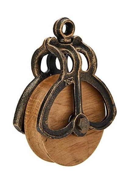 Ahşap ve Metalden Makara, Ölçüler: 12,5 x 6,5 x 18 Cm, 1 kg modelleri