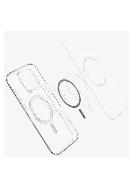 16 Pro Ince Kılıf Crystal Sararma Karşıtı Duraclear™ Hava Kanalı Teknolojisi™ Askeri Sınıf Koruma Magfit Şeffaf Kapak - ACS08162 fiyatları